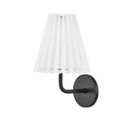 Demi 1 Light Wall Sconce - Soft Black