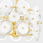 Zoella 3 Light Pendant Light - Aged Brass