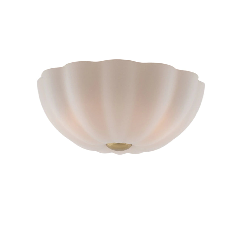 Flower Flush Light - Brass