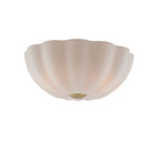 Flower Flush Light - Brass