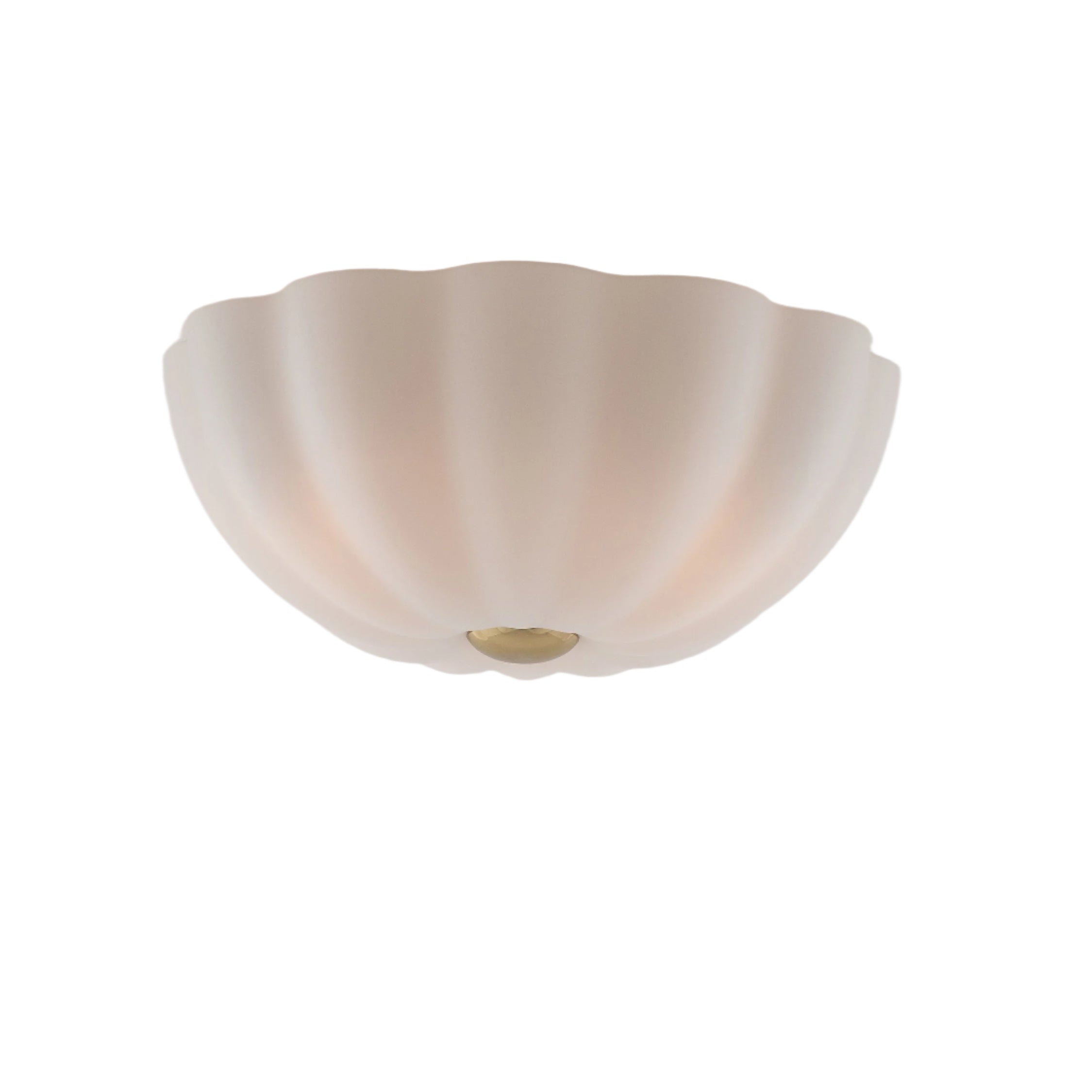 Flower Flush Light - Brass