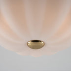 Flower Flush Light - Brass