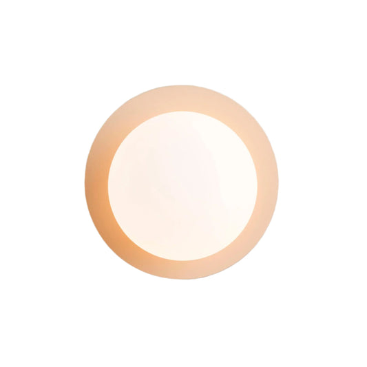 Opal Disc Wall Light - Sand
