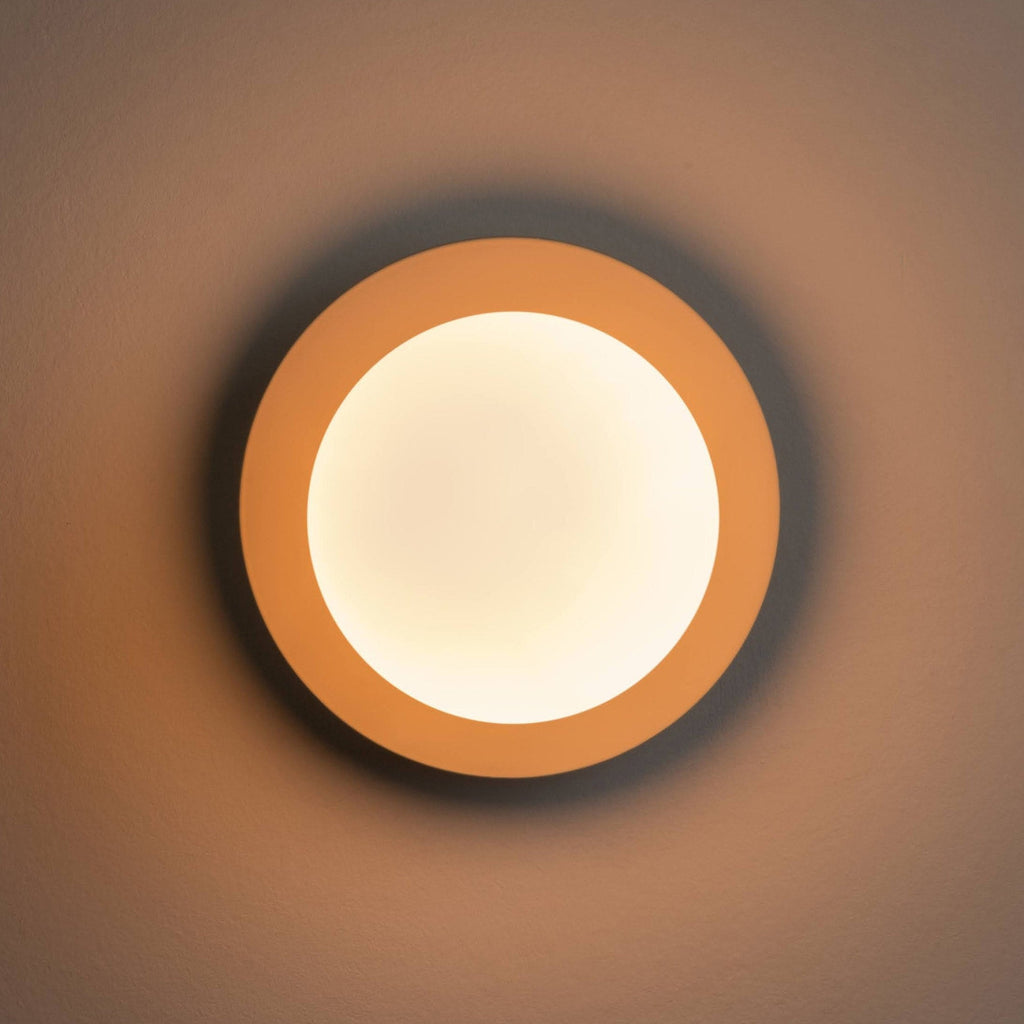 Opal Disc Wall Light - Sand