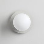 Opal Disc Wall Light - Sand