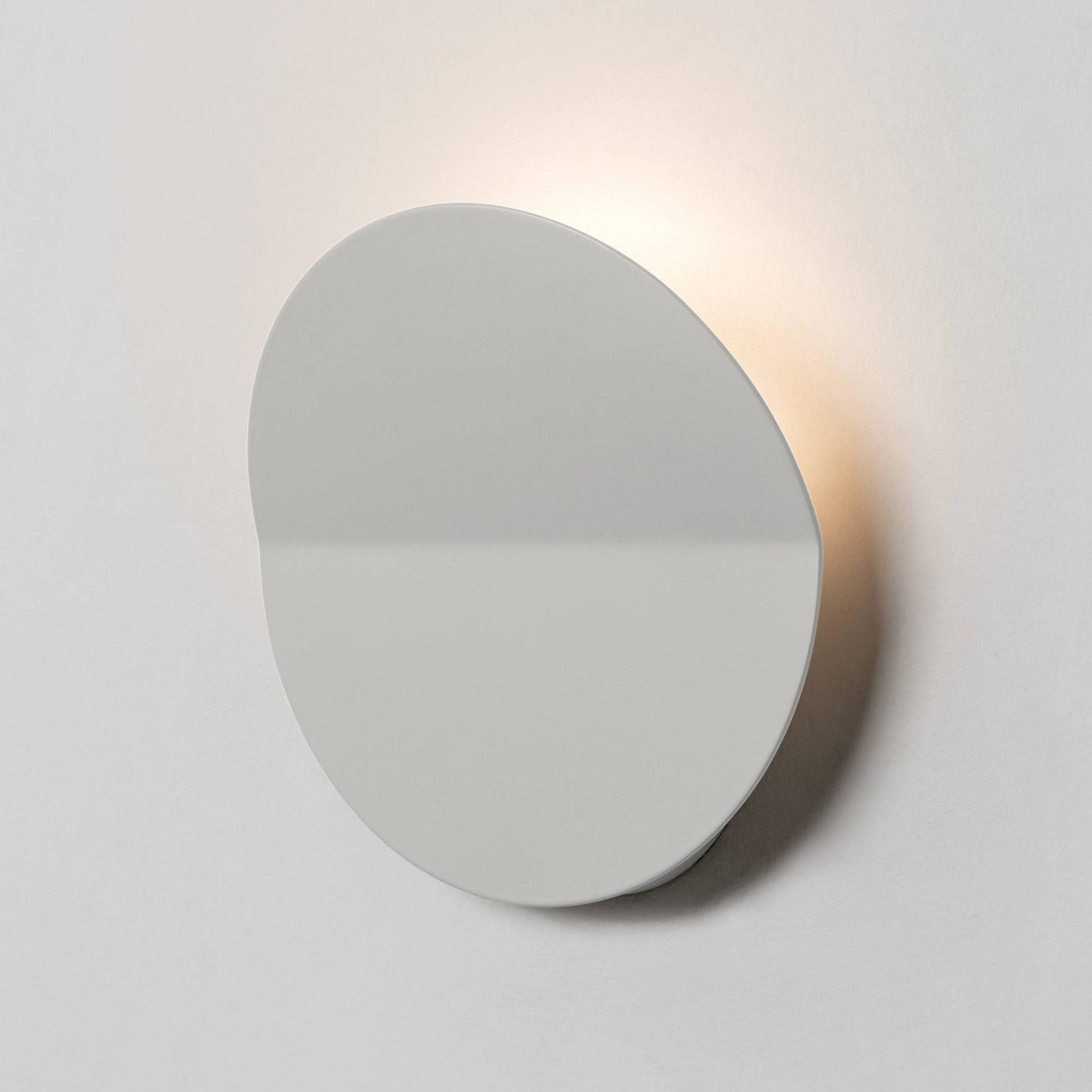 Round Diffused Wall Light - Sand