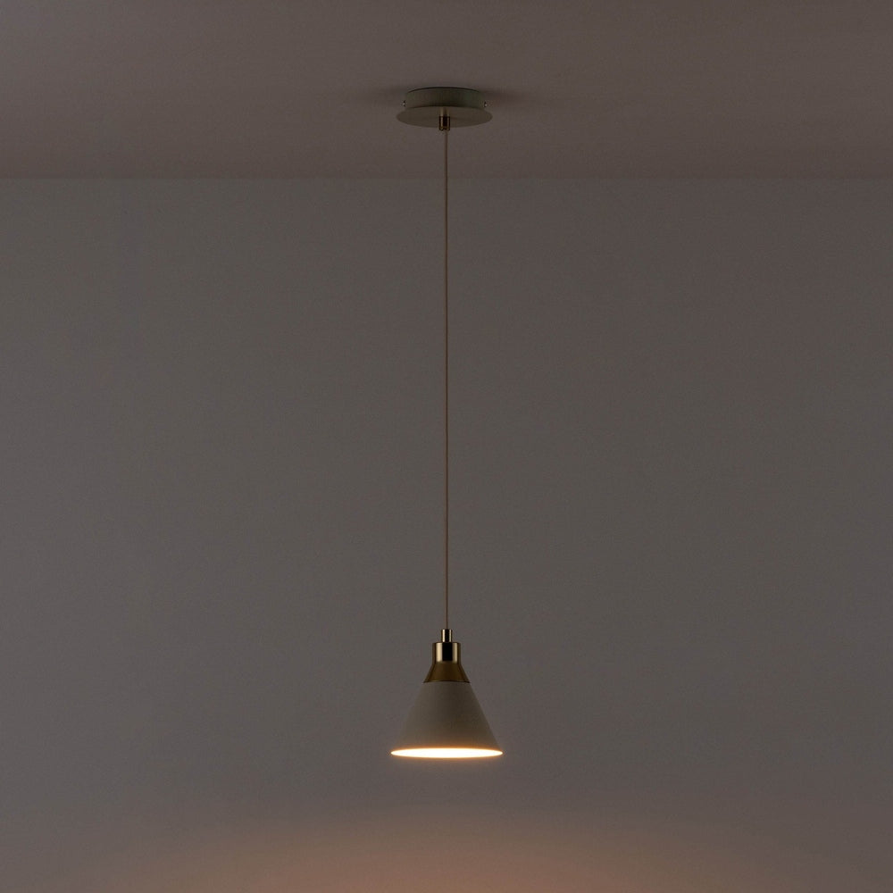Cone Pendant Ceiling Light - Sand