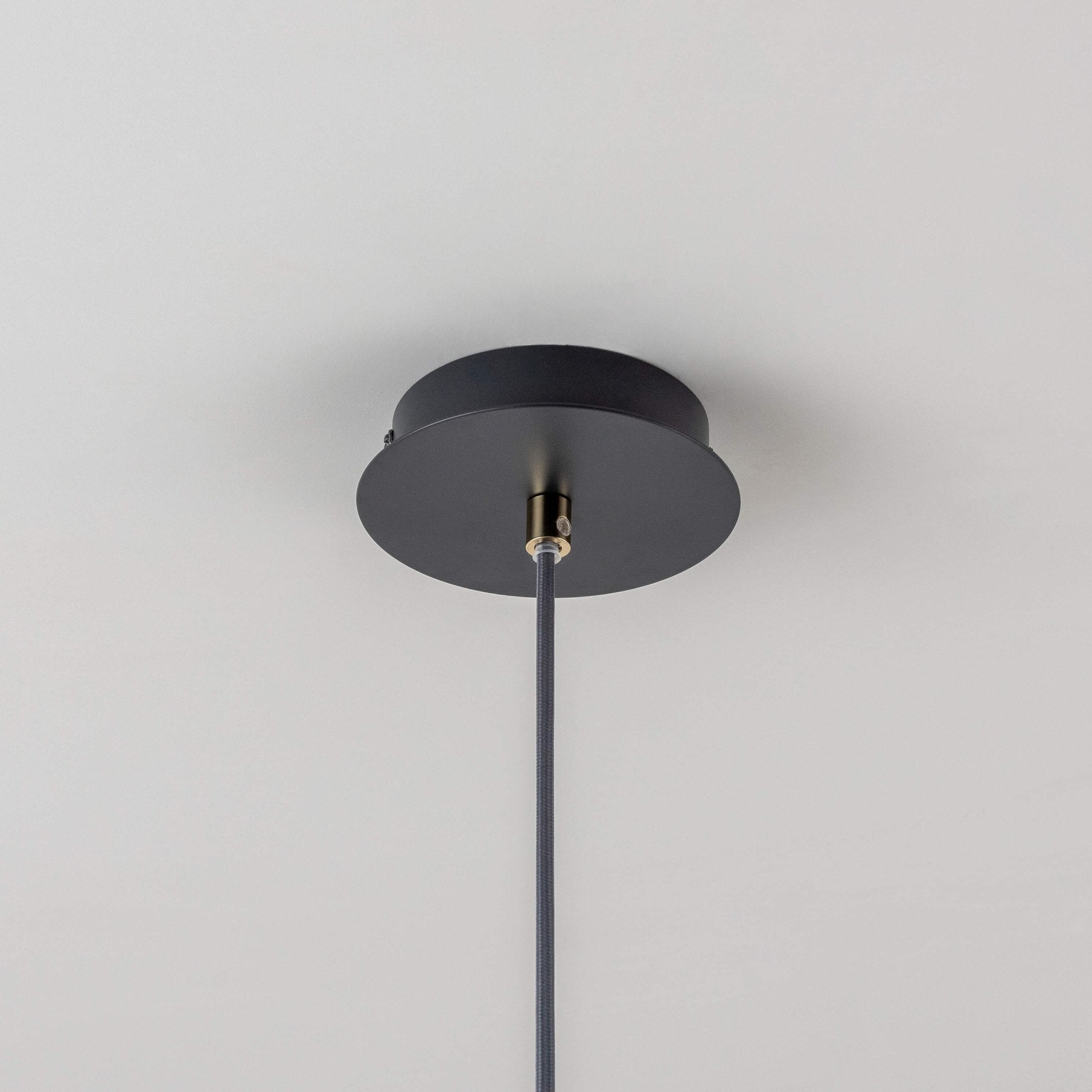 Cone Pendant Ceiling Light - Charcoal