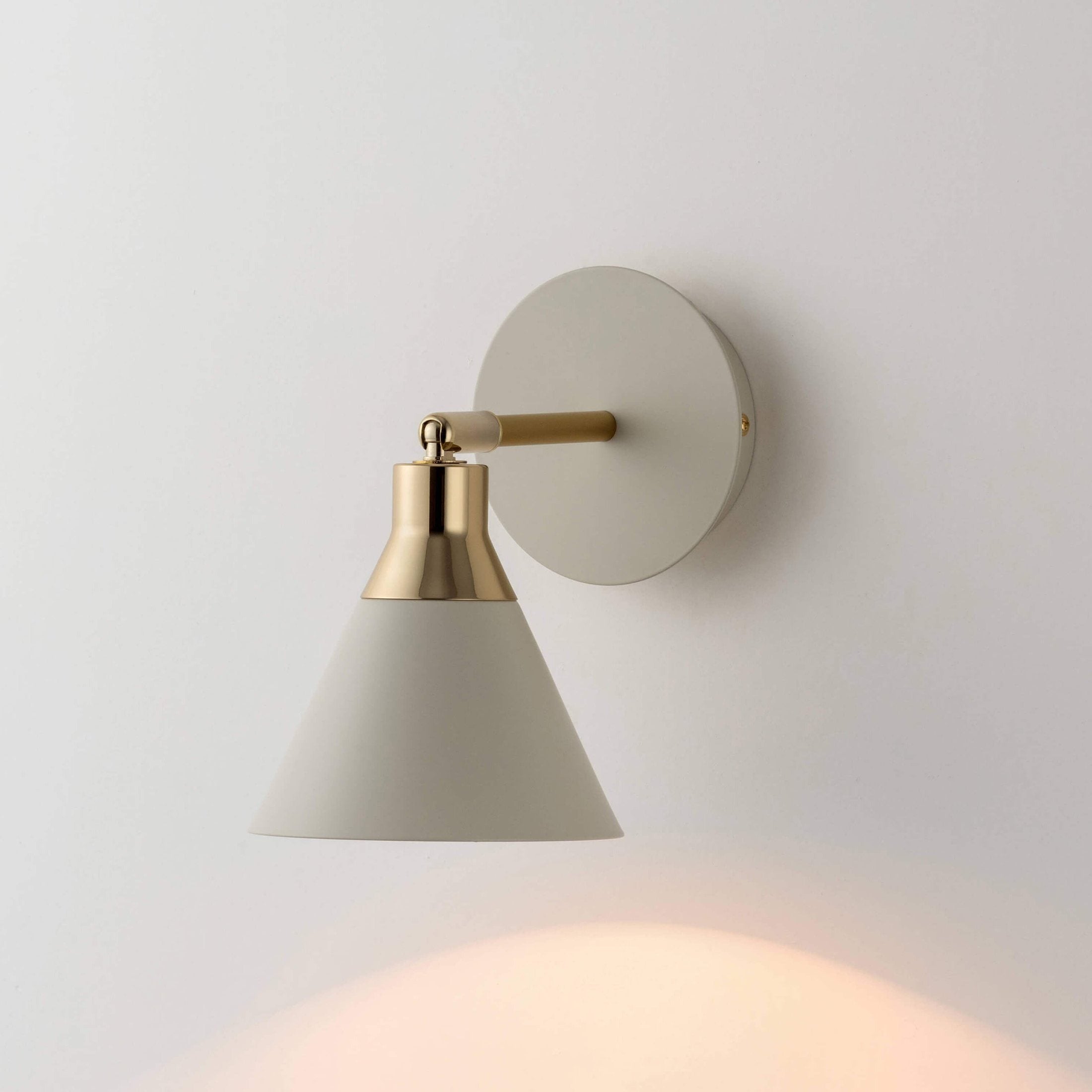 Cone Wall Light - Sand