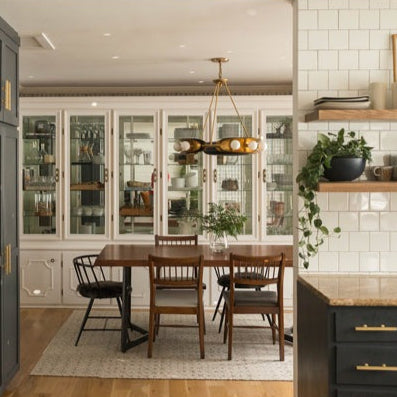 Hopper 12 Light Chandelier - Vintage Brass Bronze