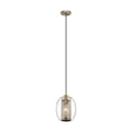 Kichler Asher 1 Light Mini Pendant Light - Antique Pewter