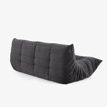 Koto Togo Compact Black Sofa: Sleek, Modern Design