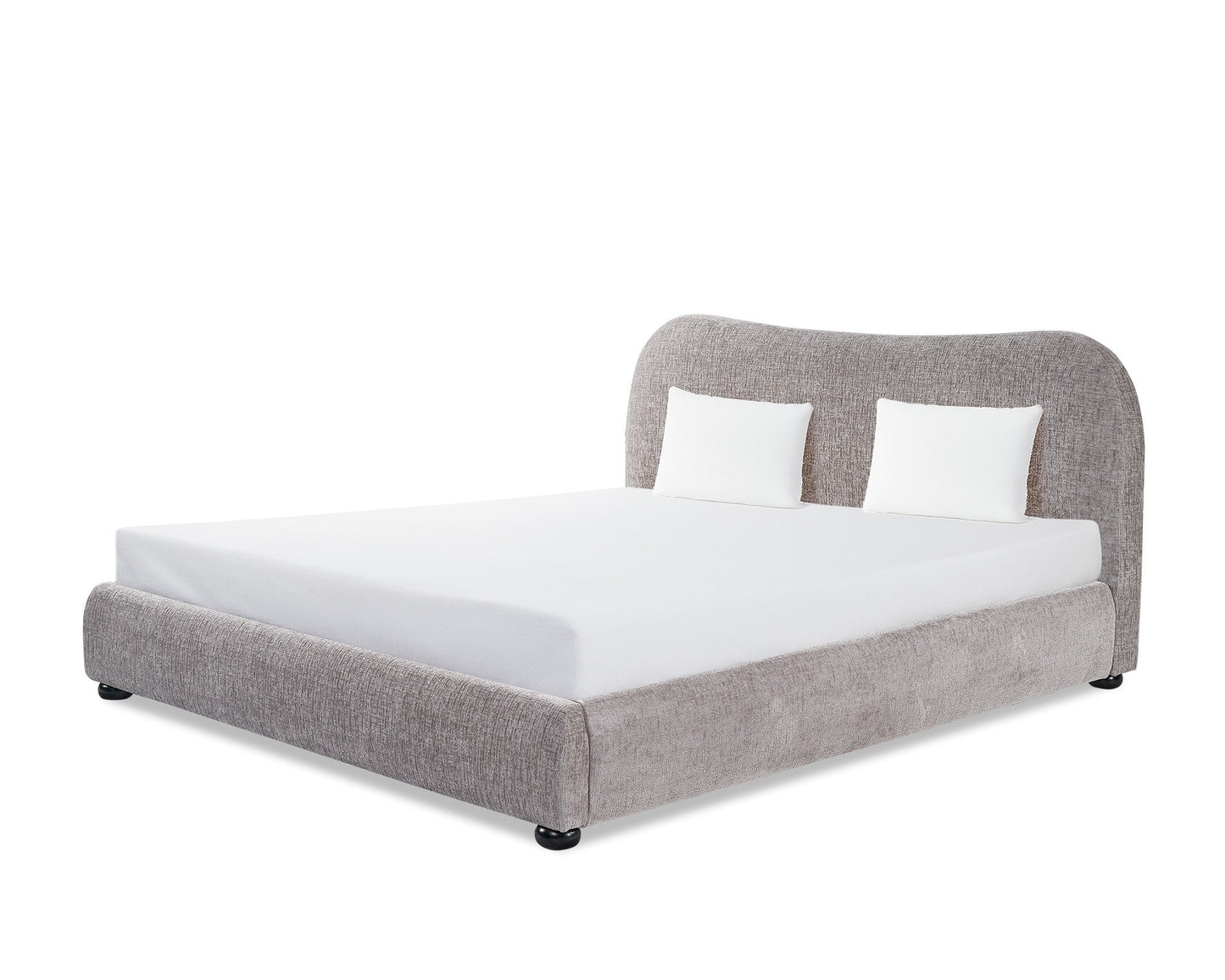 Colma Super King Bed - Bennet Grey