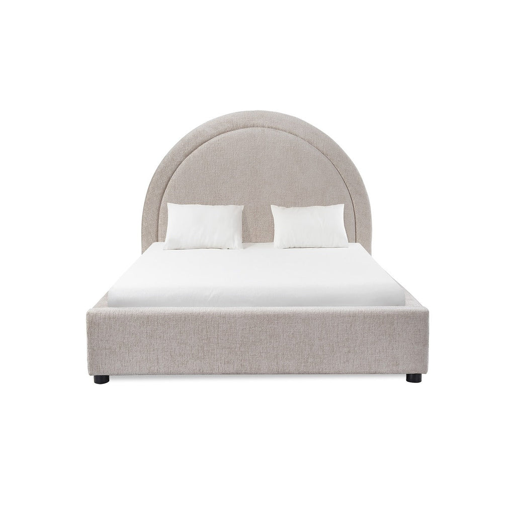 Lagos King Size Bed - Bennet Taupe