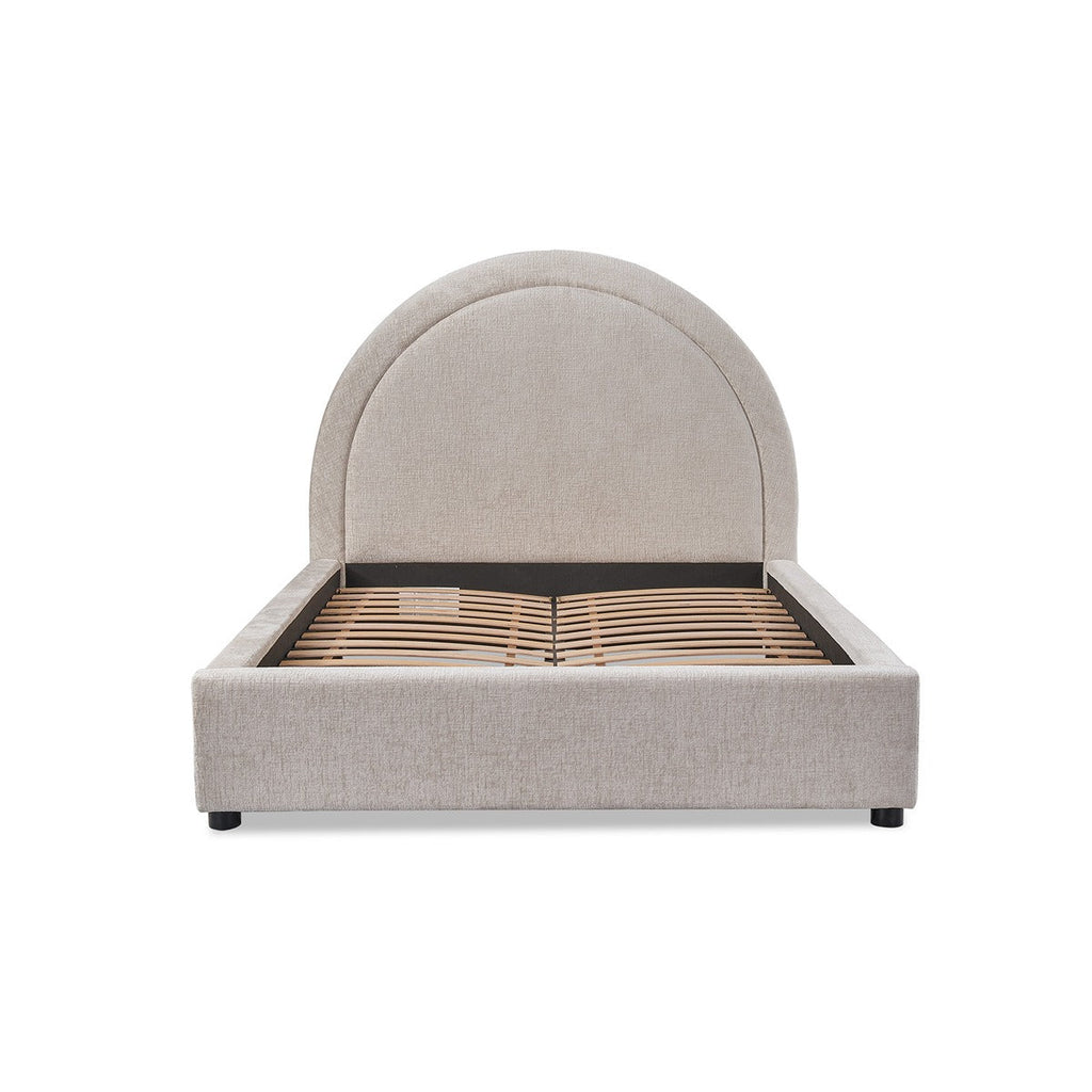 Lagos King Size Bed - Bennet Taupe