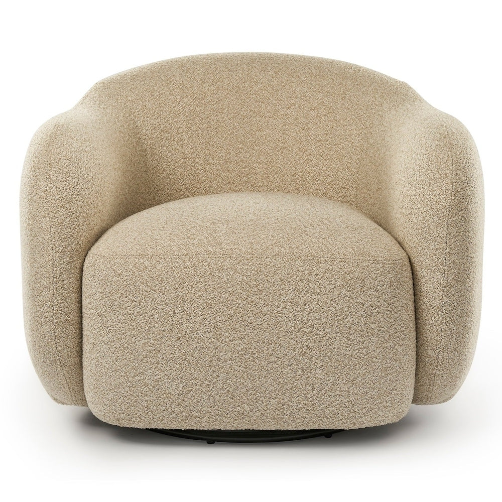 Elba Occasional Swivel Chair - Capela Sand