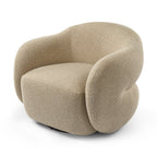 Elba Occasional Swivel Chair - Capela Sand