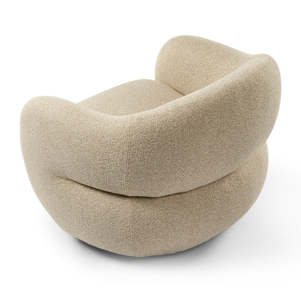 Elba Occasional Swivel Chair - Capela Sand