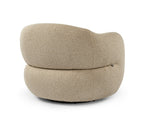 Elba Occasional Swivel Chair - Capela Sand