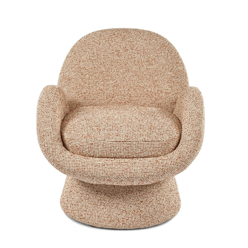 Arles Occasional Swivel Chair - Dexter Sparkle Citrus