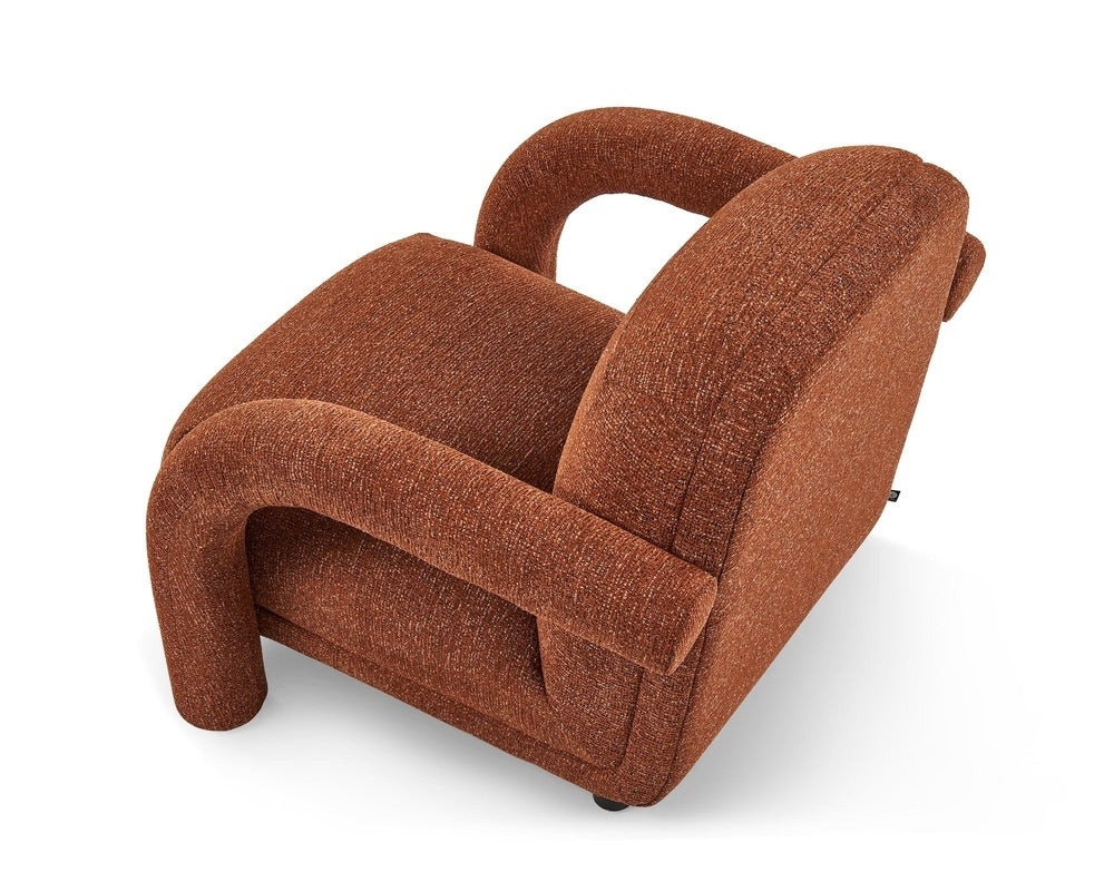 Orsay Occasional Chair - Bari Chestnut Red
