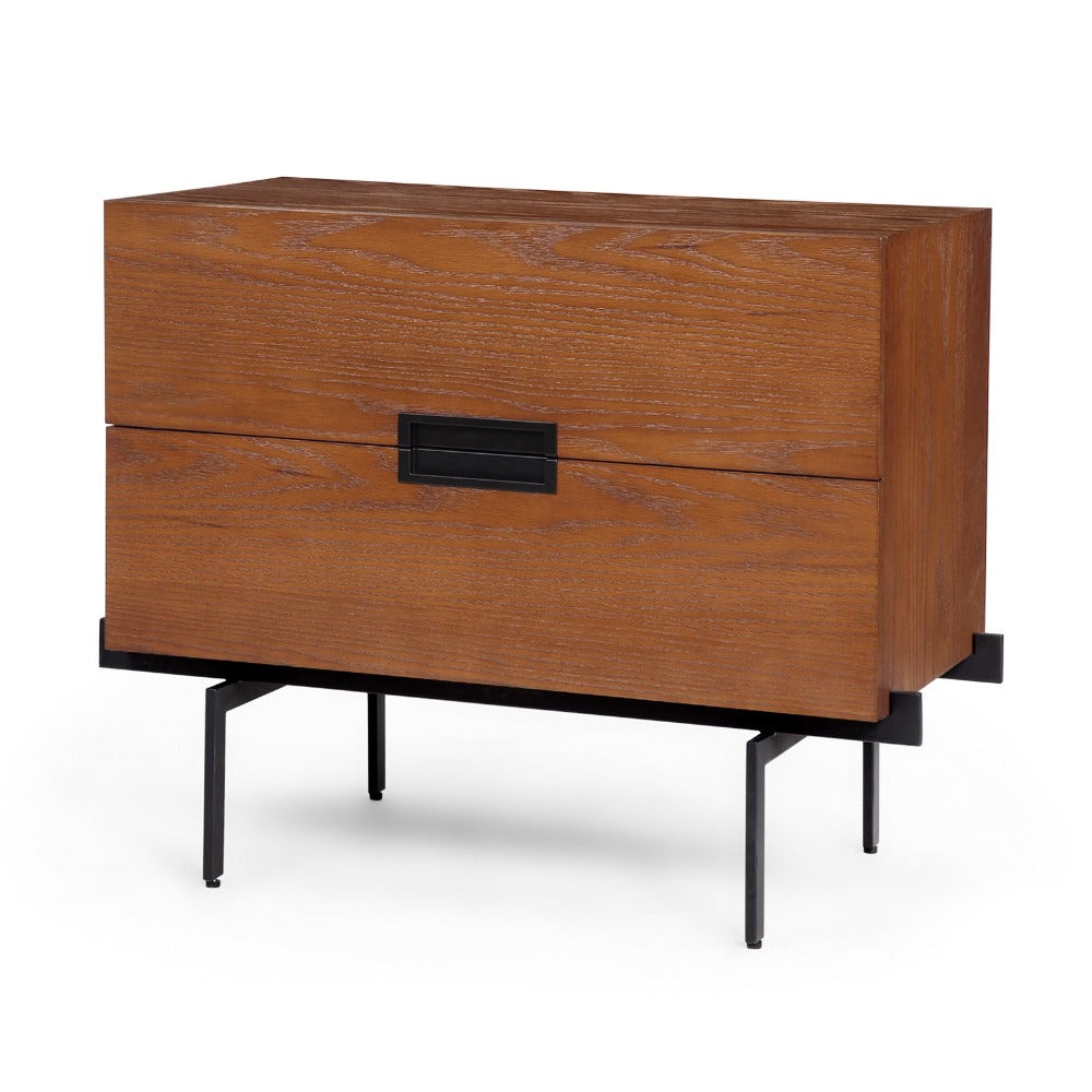 Palau Bedside Table - Classic Brown