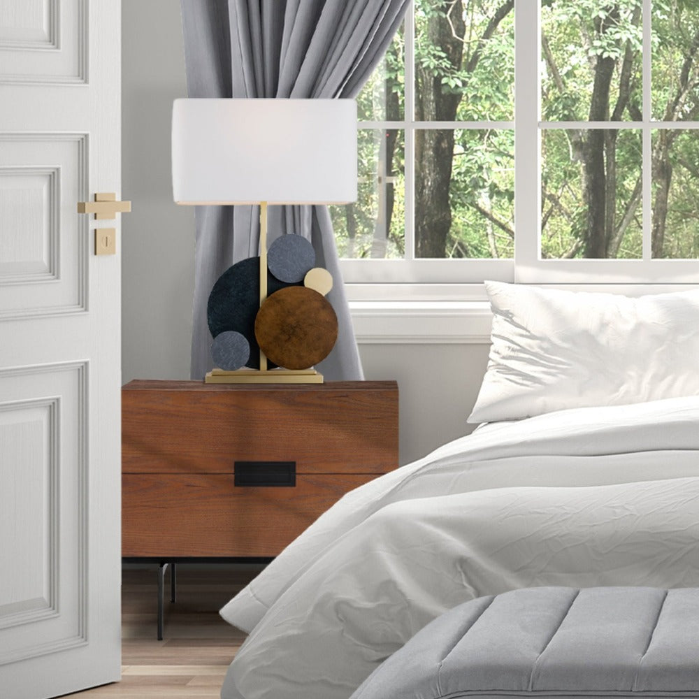 Palau Bedside Table - Classic Brown