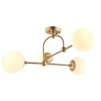 Bella 4 Light Ceiling Light - Gold