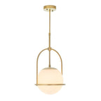 Bella 1 Light Pendant Light - Gold