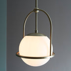 Bella 1 Light Pendant Light - Gold