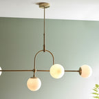 Bella 5 Light Pendant Light - Gold