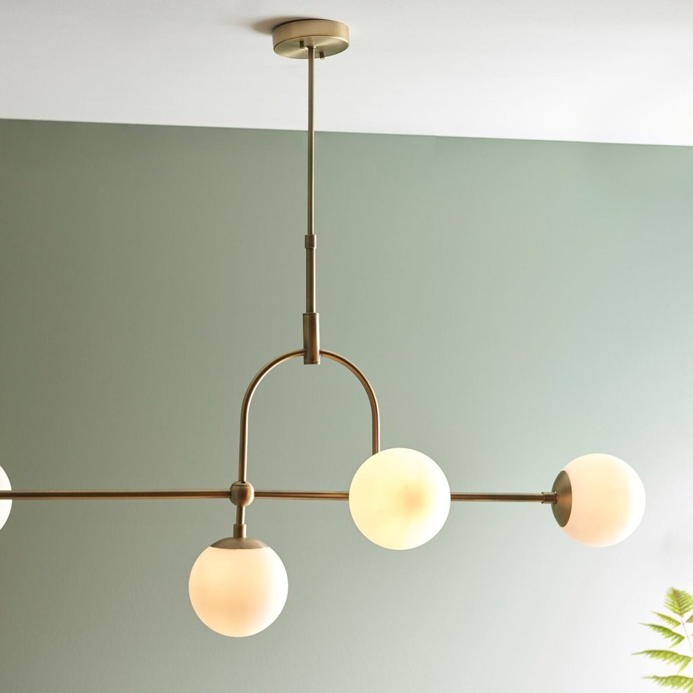Bella 5 Light Pendant Light - Gold