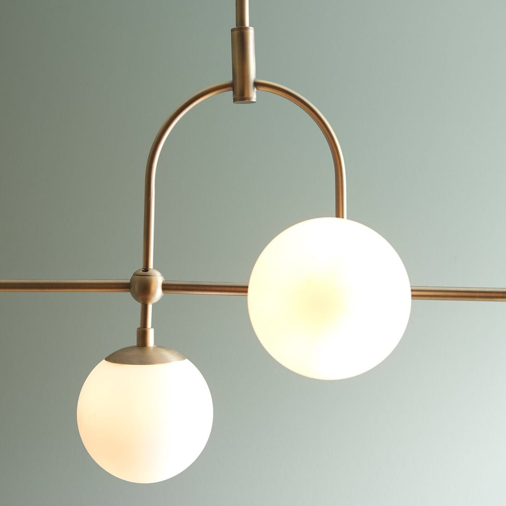 Bella 5 Light Pendant Light - Gold