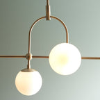 Bella 5 Light Pendant Light - Gold