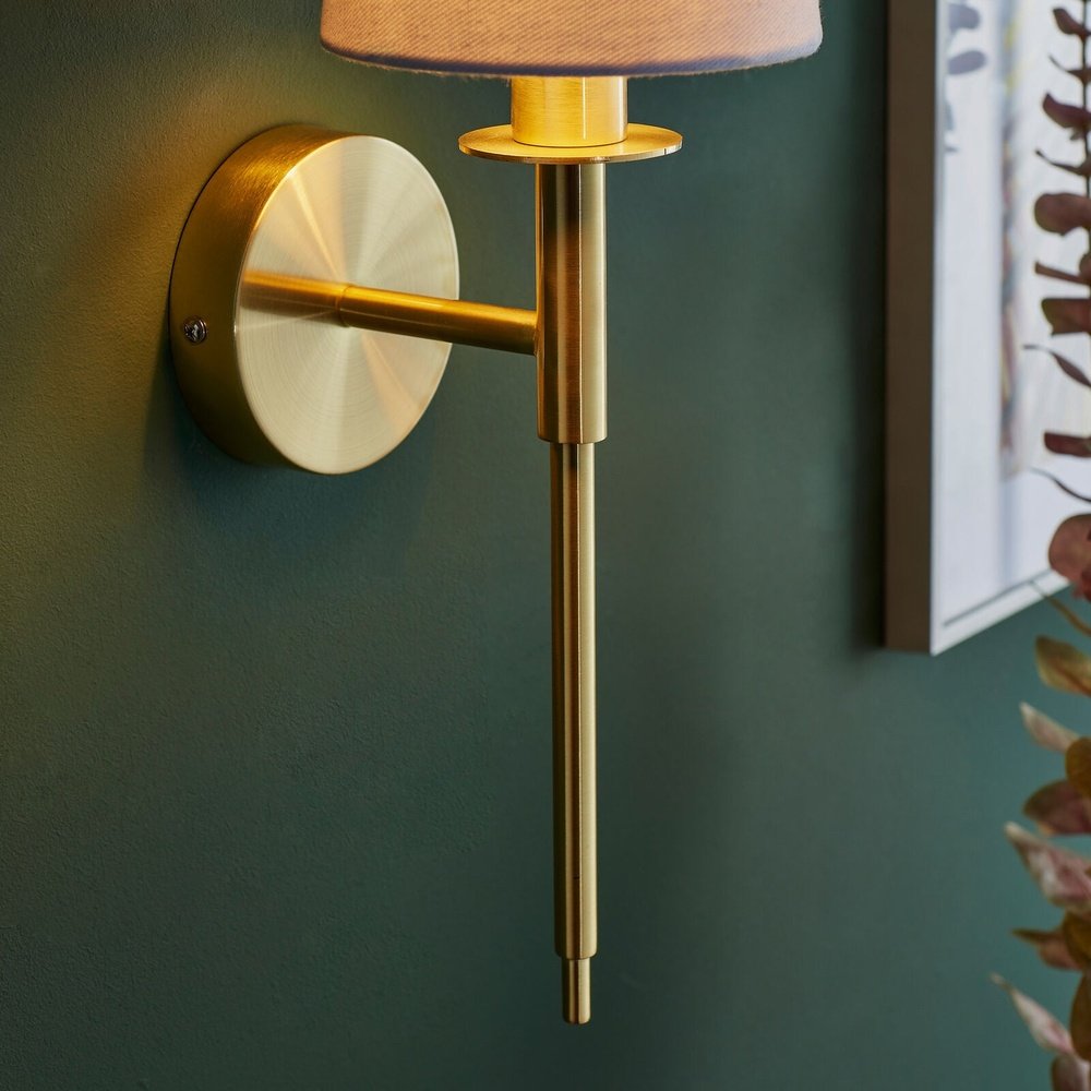 Sadie Wall Light - Brushed Brass