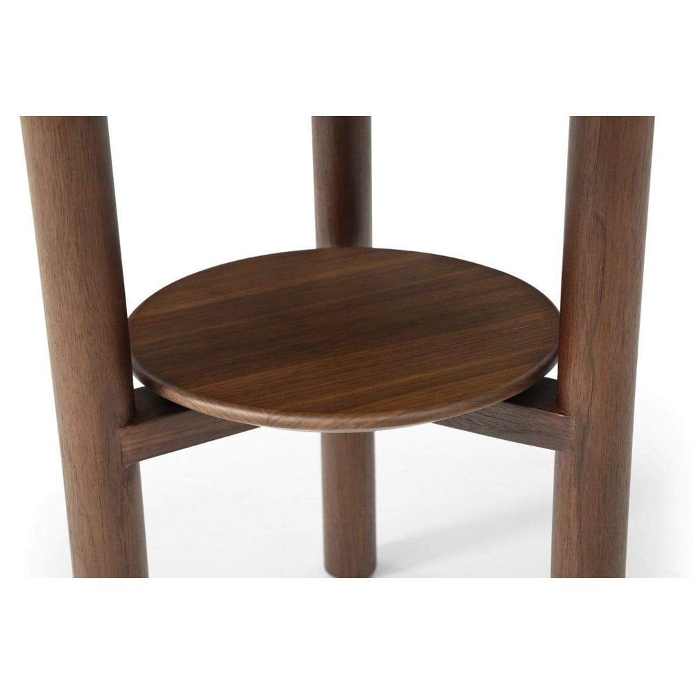 Willow Bedside Table - Tobacco Walnut