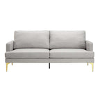 Haven Grey Fabric 3-Seater Sofa