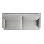 Haven Grey Fabric 3-Seater Sofa