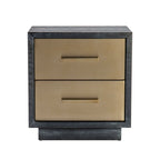 Camden Bedside Table - Brushed Brass