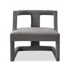 Jimi Occasional Chair - Night Grey Velvet