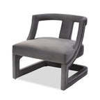 Jimi Occasional Chair - Night Grey Velvet