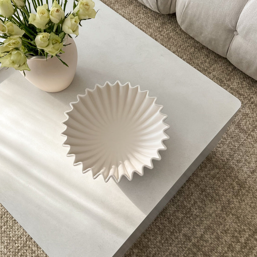 Luciana - Concrete Rectangular Coffee Table