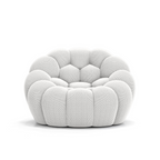 Lumo Mini: White Compressed Bubble Chair | Fauteuil Bubble Lumo