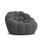 Lumo Mini: Compact Black Bubble Chair for Modern Spaces