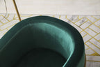 Gracie Accent Chair in Green Velvet