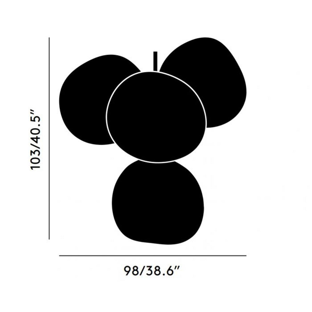Melt Chandelier - Gold