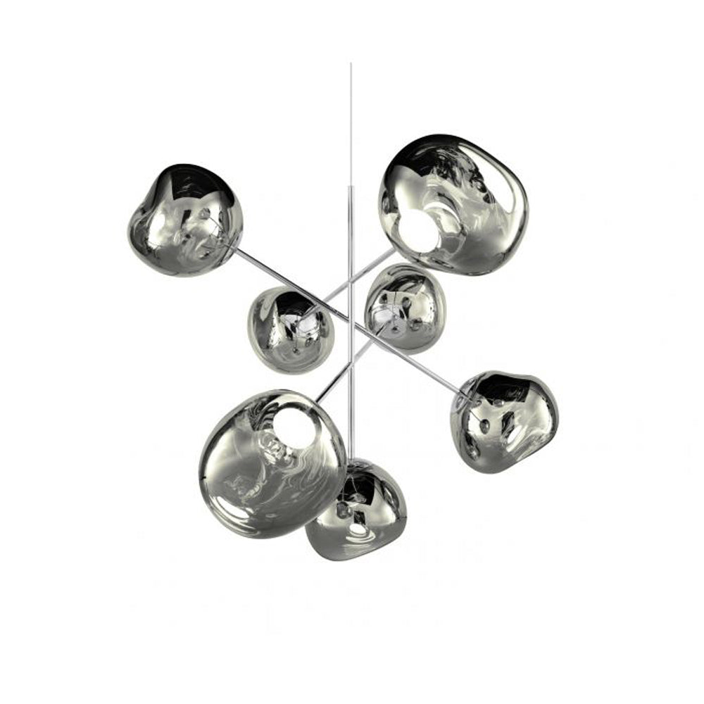 Melt Chandelier - Chrome