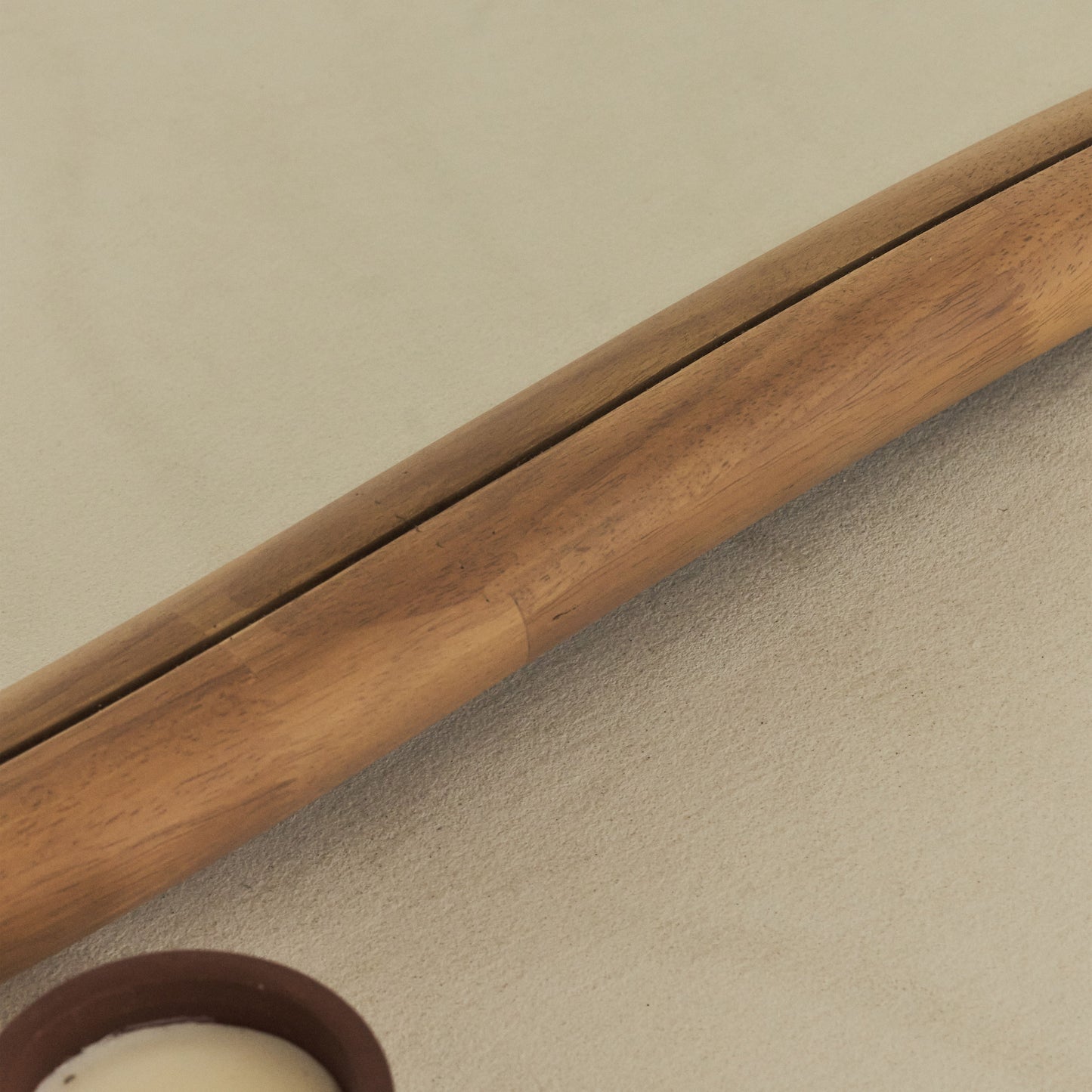 Aaliyah - Warm Wood Irregular Wall Mirror 150cm x 75cm