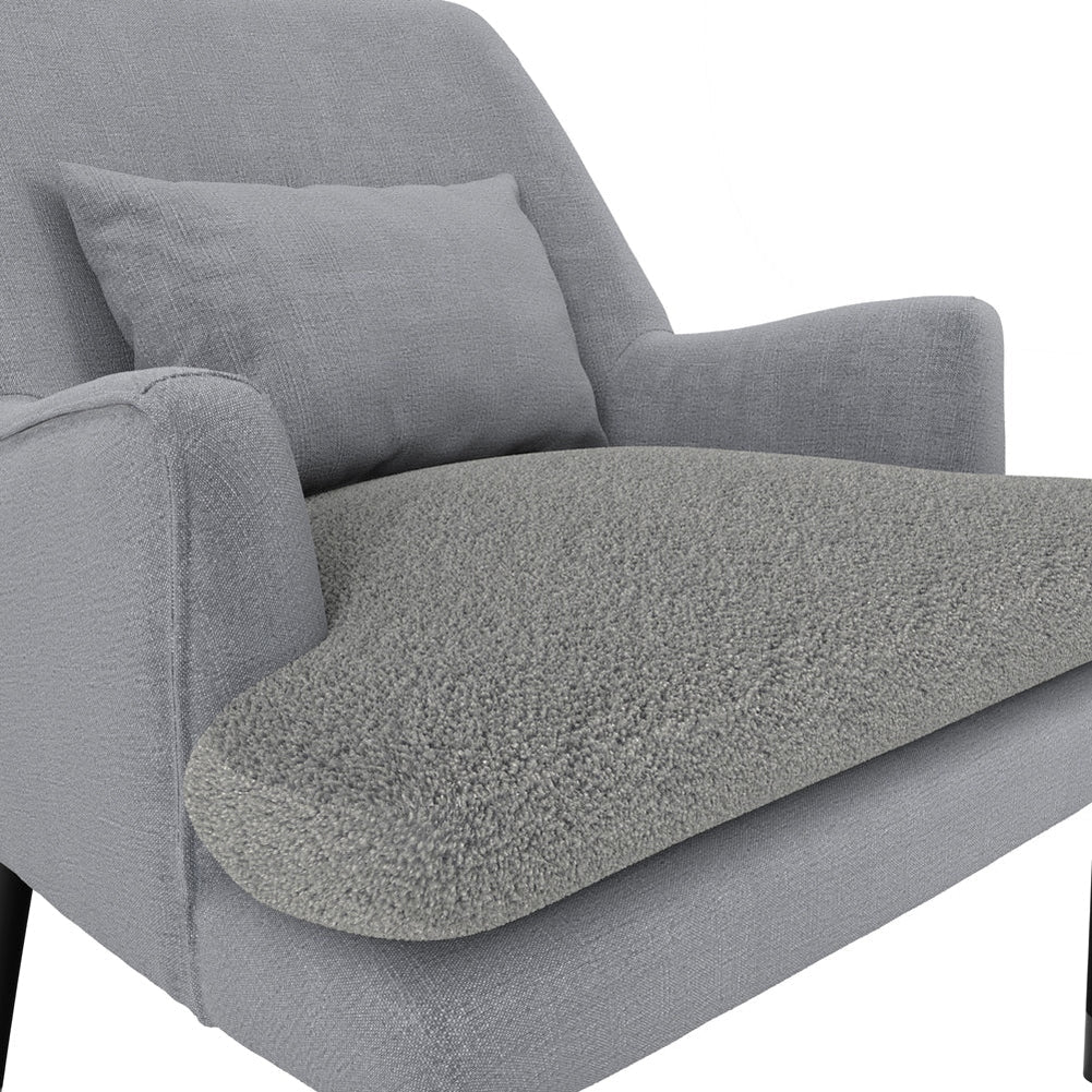 Albieny Accent Chair - Soft Grey