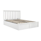 Canterbury King Size Bed - White
